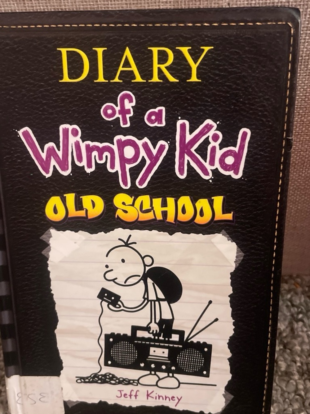 Diary of a Wimpy Kid: Old School - Black Cover
